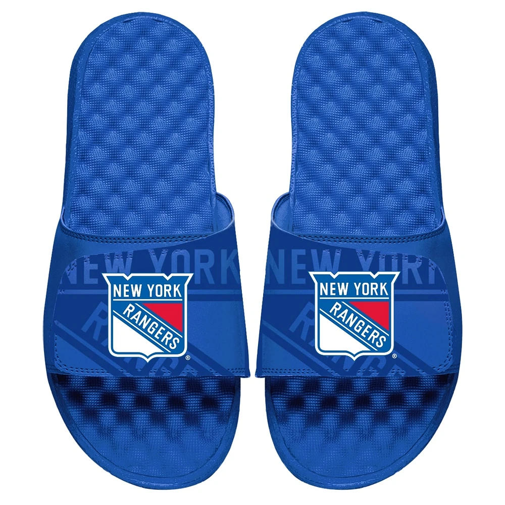 Youth ISlide Royal New York Rangers OT Slide Sandals