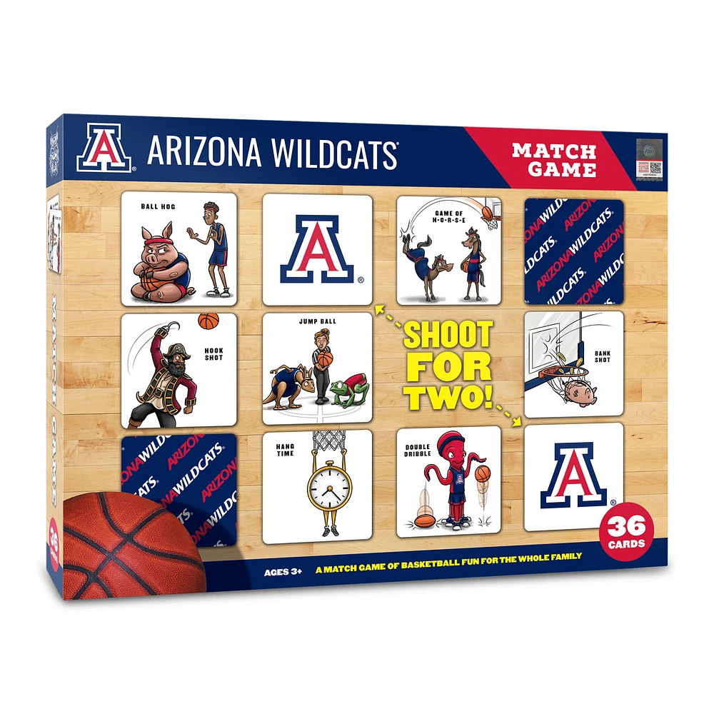 Arizona Wildcats Licensed Memory Match Game