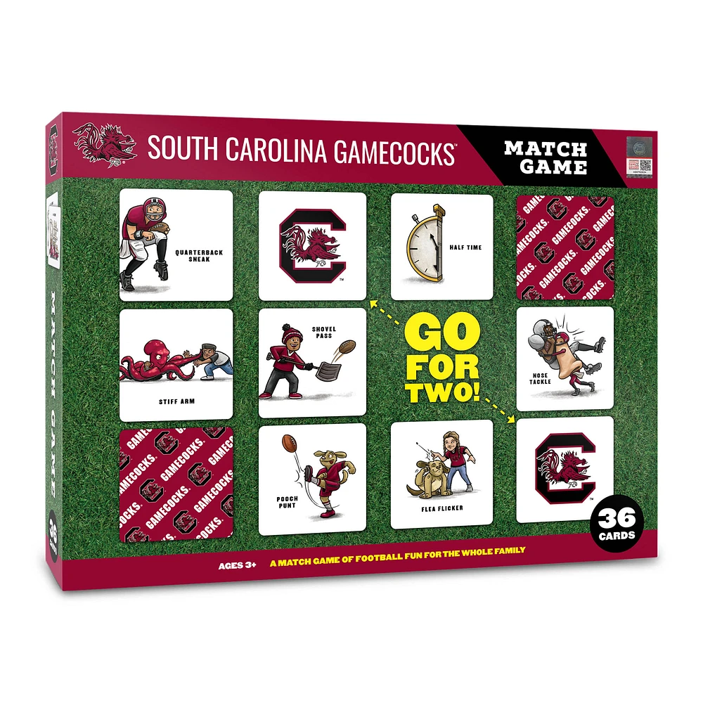 South Carolina Gamecocks Licensed Memory Match Game