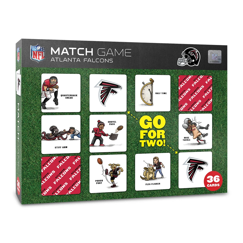 Atlanta Falcons Licensed Memory Match Game