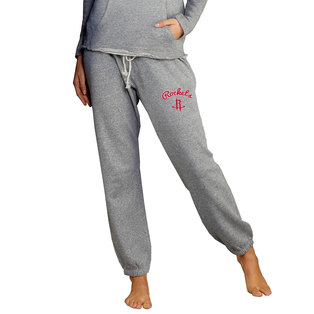 Women's Concepts Sport Gray Houston Rockets Mainstream Knit Jogger Pants