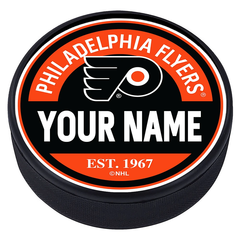 Philadelphia Flyers Personalized Puck