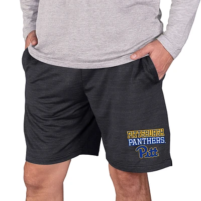 Men's Concepts Sport Charcoal Pitt Panthers Bullseye Knit Jam Shorts