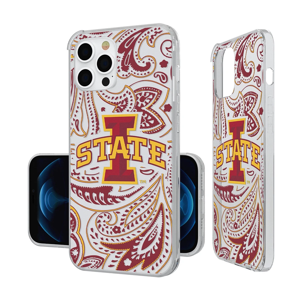 Iowa State Cyclones iPhone Paisley Design Clear Case