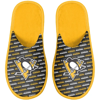 Youth FOCO Pittsburgh Penguins Team Scuff Slippers