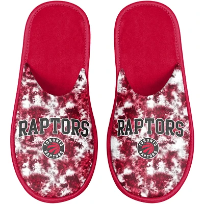 Women's FOCO Toronto Raptors Iconic Logo Scuff Slippers