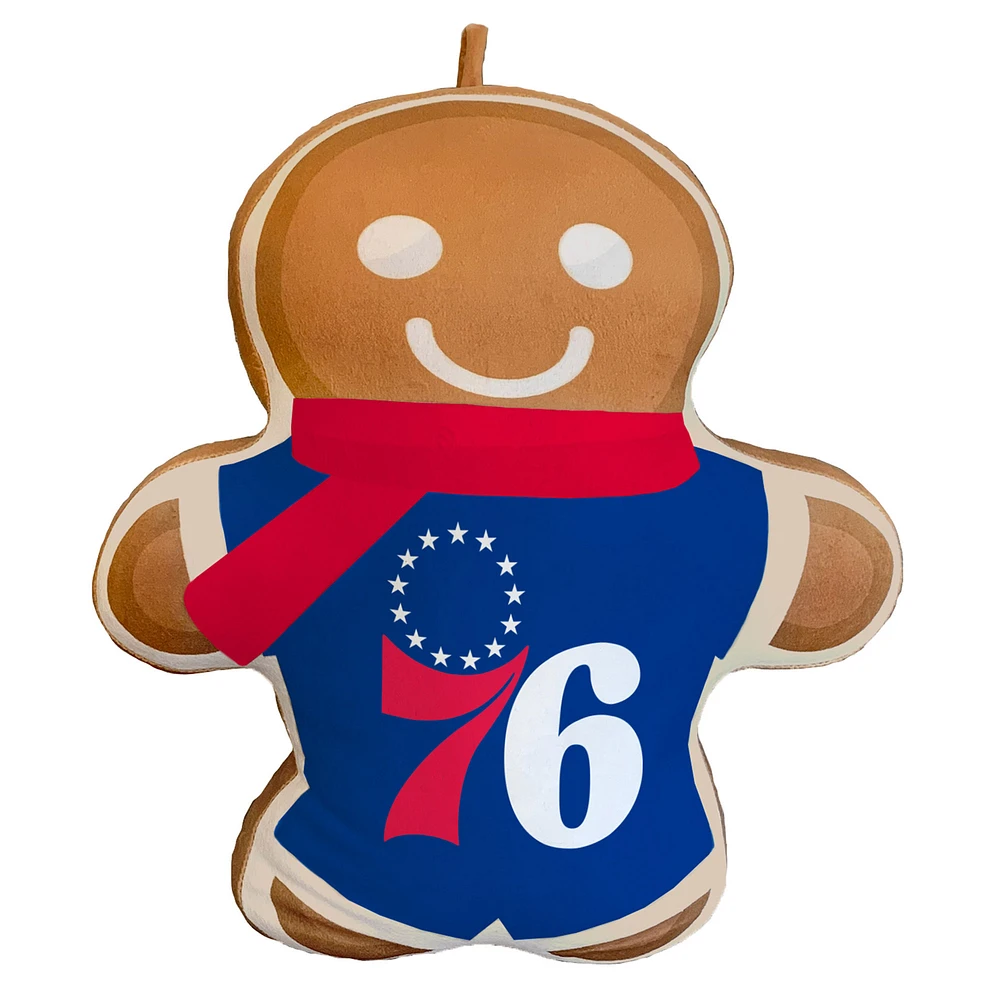 Philadelphia 76ers Gingerbread Holiday Plushlete