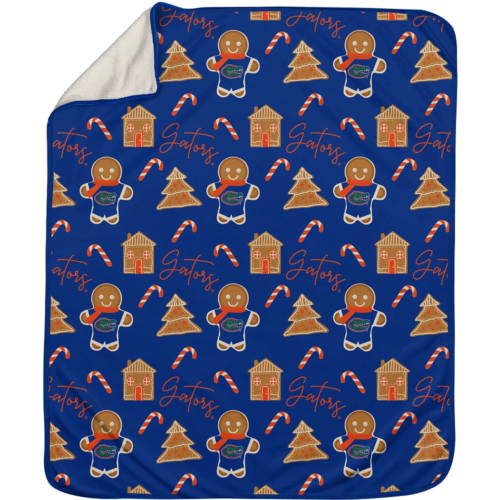 Florida Gators 60" x 70" Gingerbread Throw Blanket