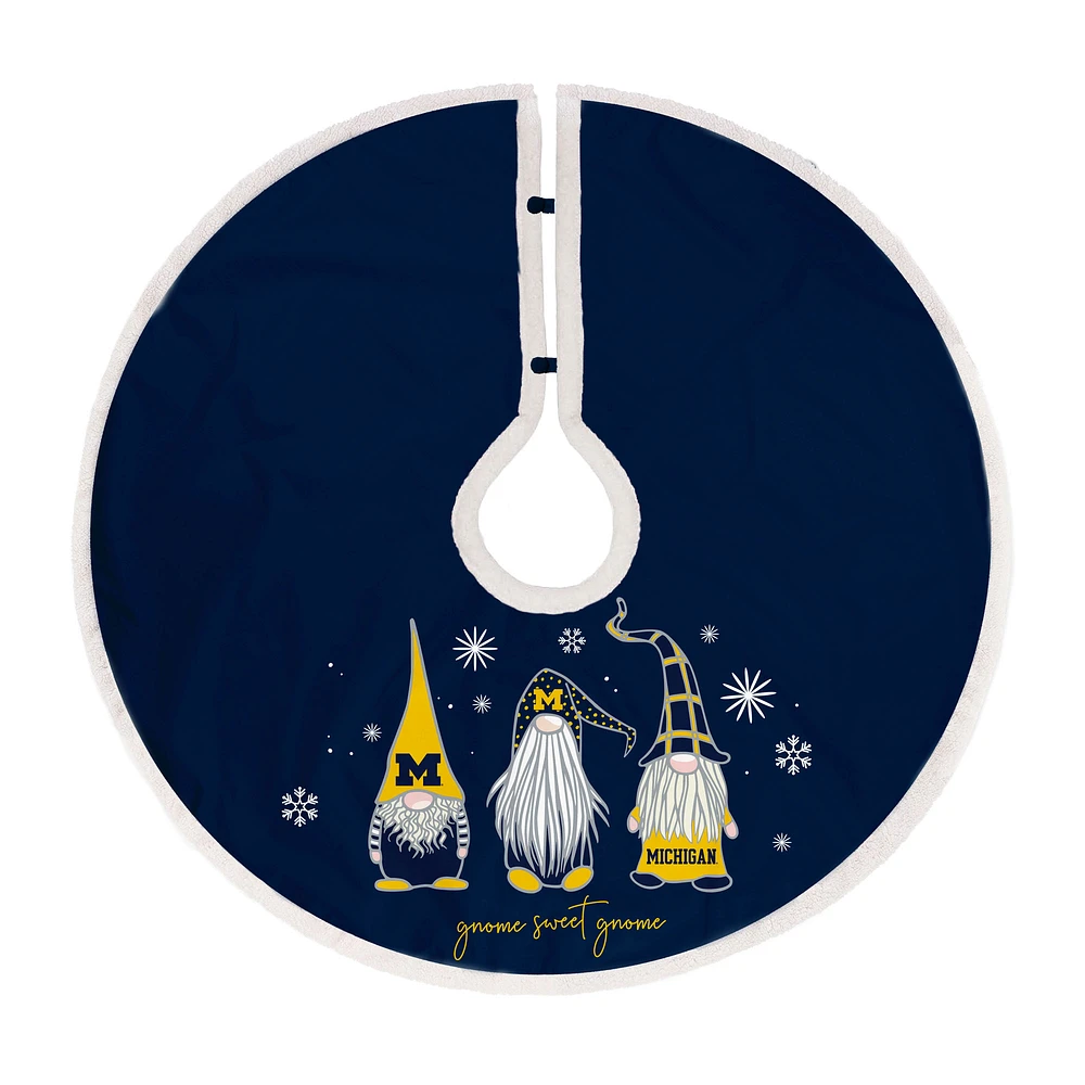 Michigan Wolverines Gnome Tree Skirt