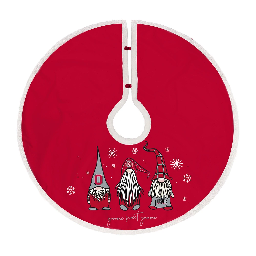 Ohio State Buckeyes Gnome Tree Skirt