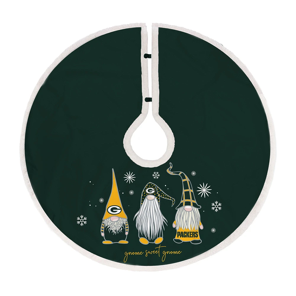 Green Bay Packers Gnome Tree Skirt