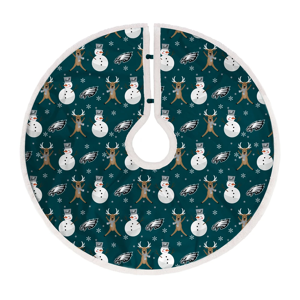 Philadelphia Eagles Reindeer Tree Skirt