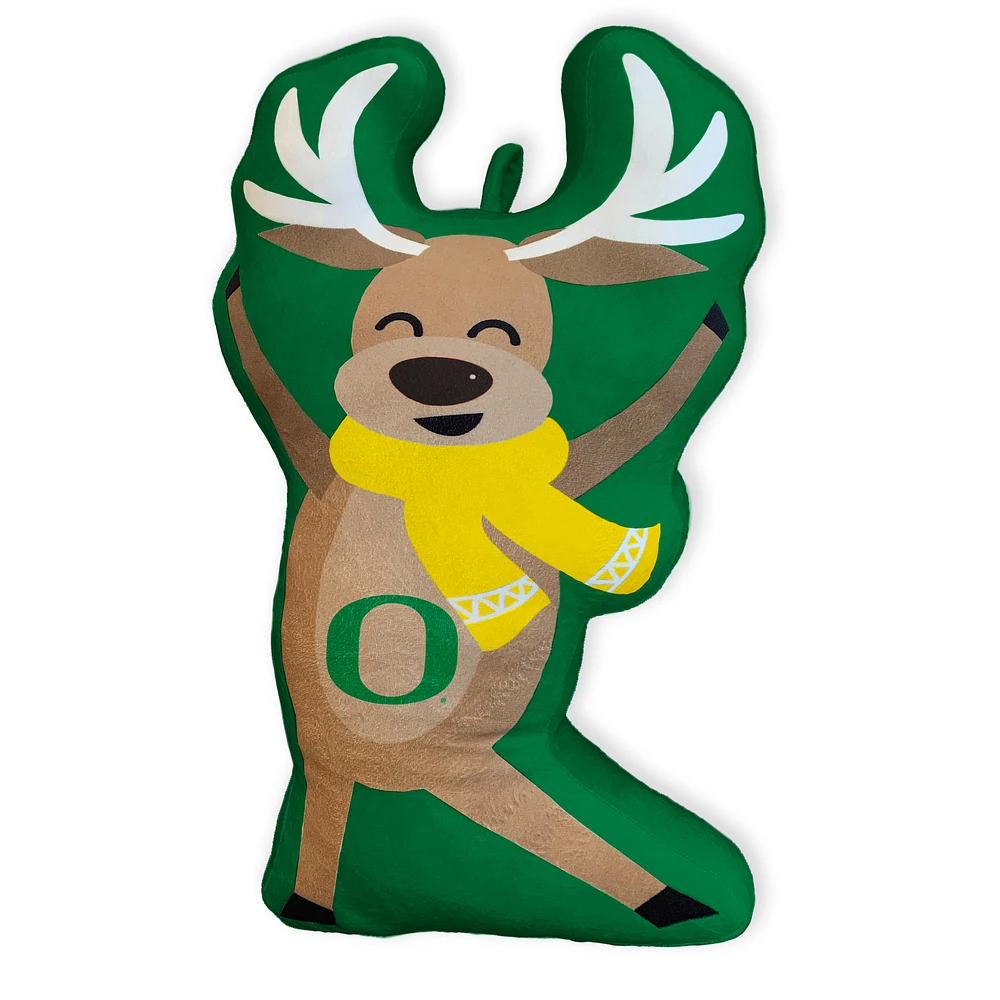 Oregon Ducks Reindeer Holiday Plushlete