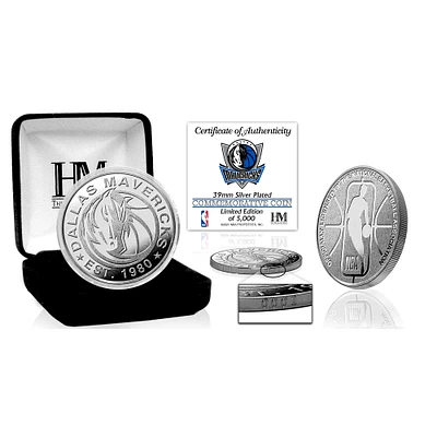 Highland Mint Dallas Mavericks Silver Mint Coin