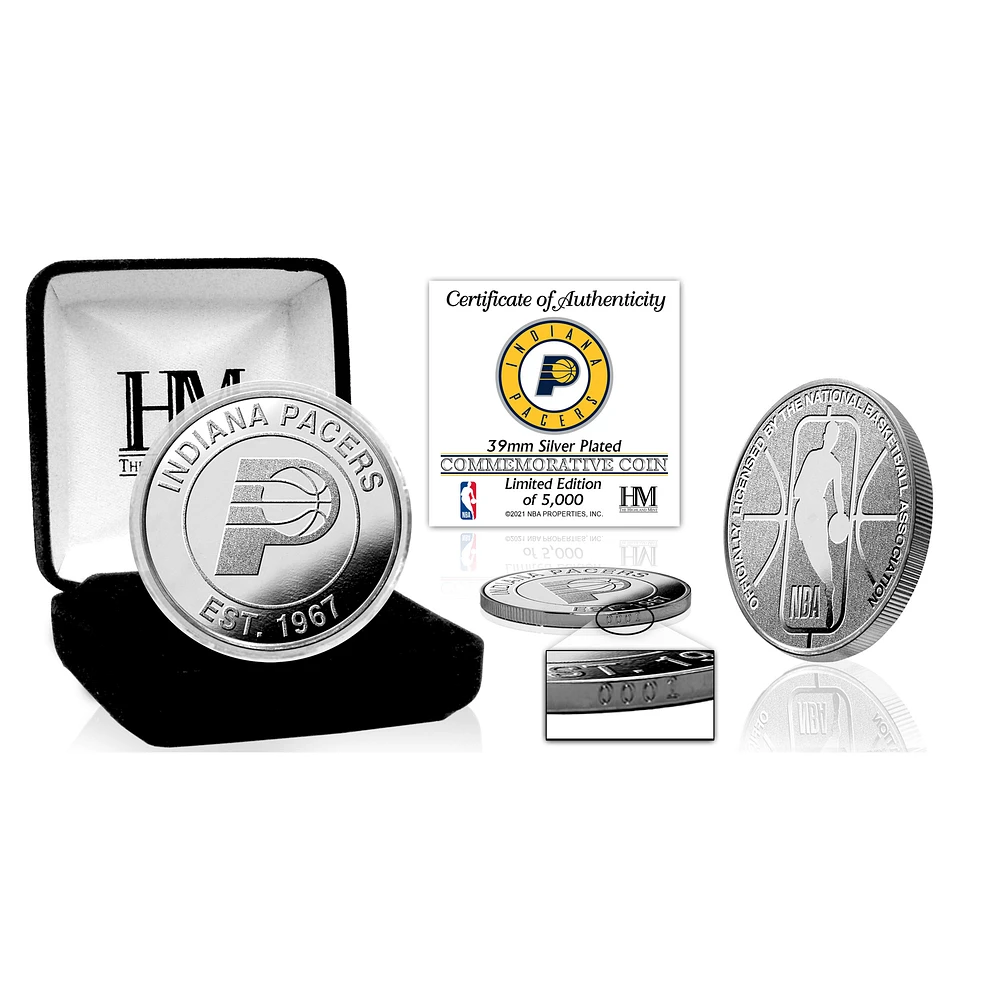 Highland Mint Indiana Pacers Silver Mint Coin