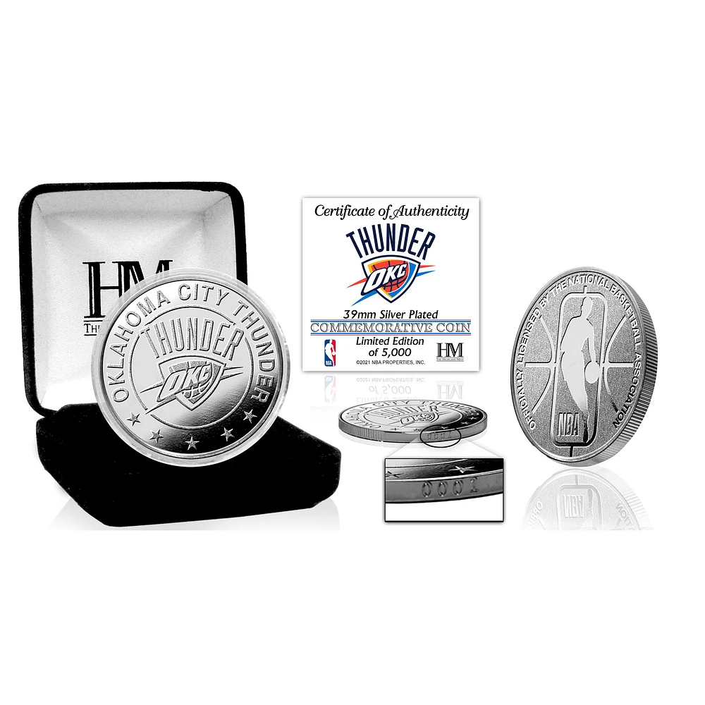 Highland Mint Oklahoma City Thunder Silver Mint Coin