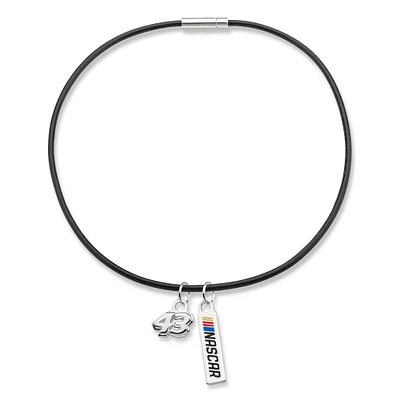 Women's Erik Jones Pendant On Leather Necklace