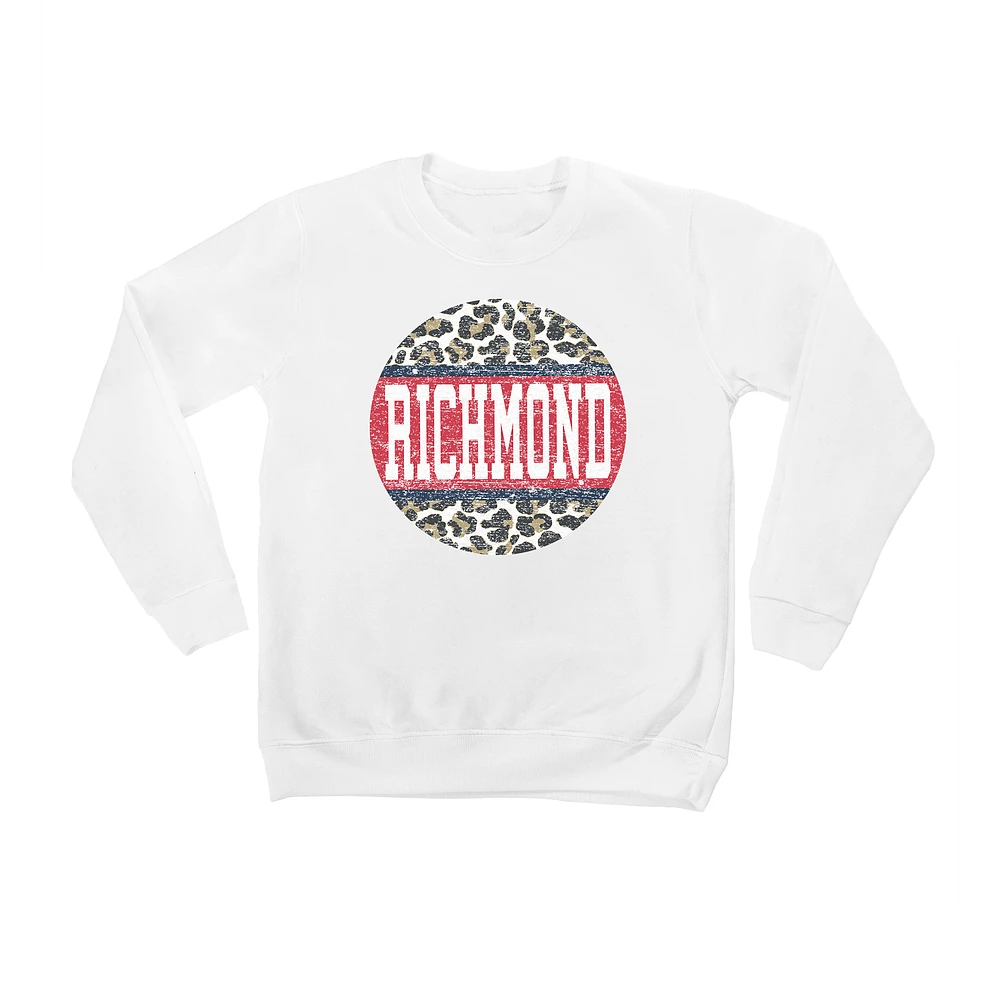 Youth White Richmond Spiders Scoop & Score Pullover Sweatshirt
