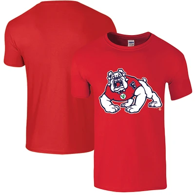 Men's Red Fresno State Bulldogs T-Shirt