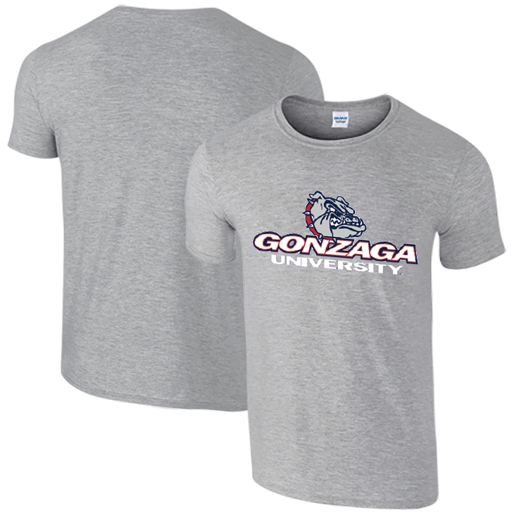 Men's Heathered Gray Gonzaga Bulldogs T-Shirt