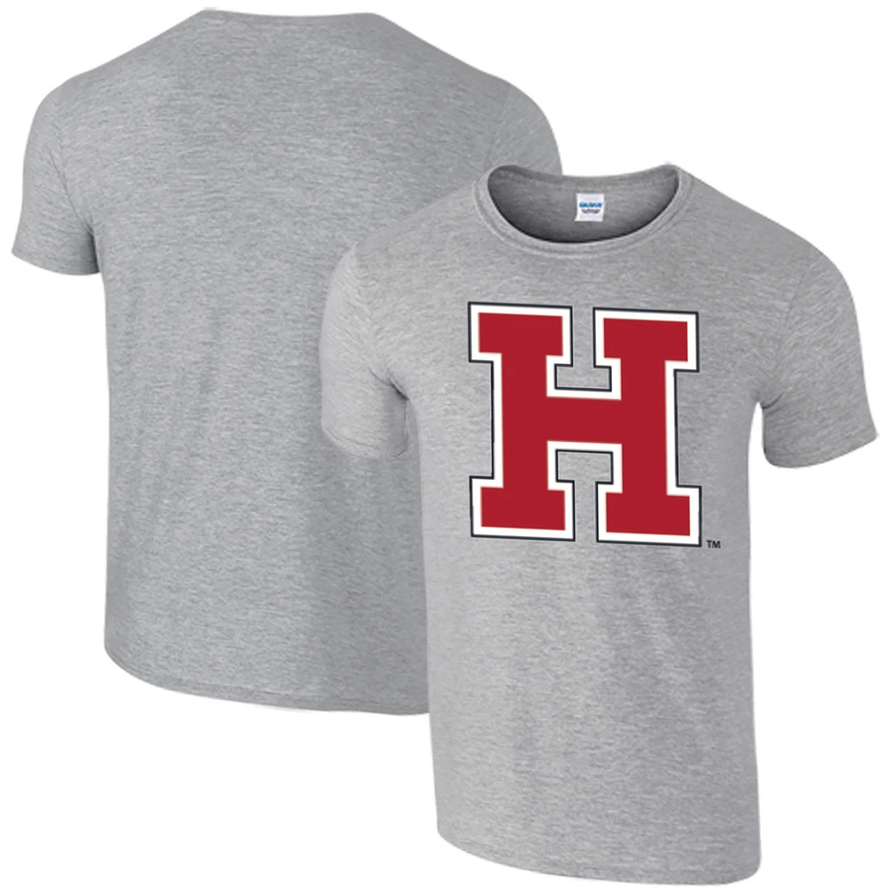 Men's Heathered Gray Harvard Crimson T-Shirt