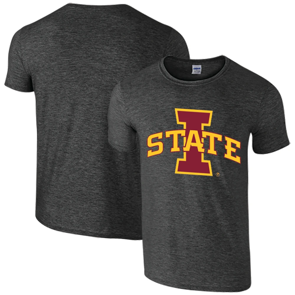 Men's Heathered Charcoal Iowa State Cyclones T-Shirt