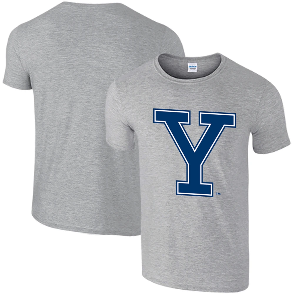 Men's Heathered Gray Yale Bulldogs T-Shirt