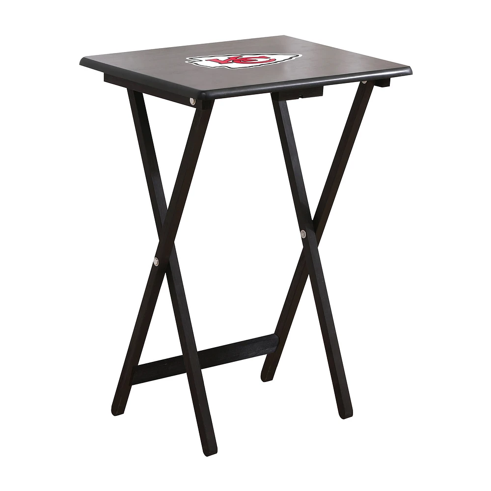 Imperial Kansas City Chiefs TV Tray Set