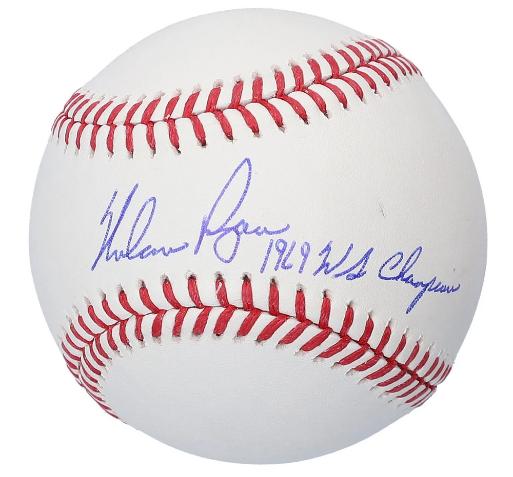 Nolan Ryan New York Mets Autographed Baseball with "1969 WS Champs" Inscription