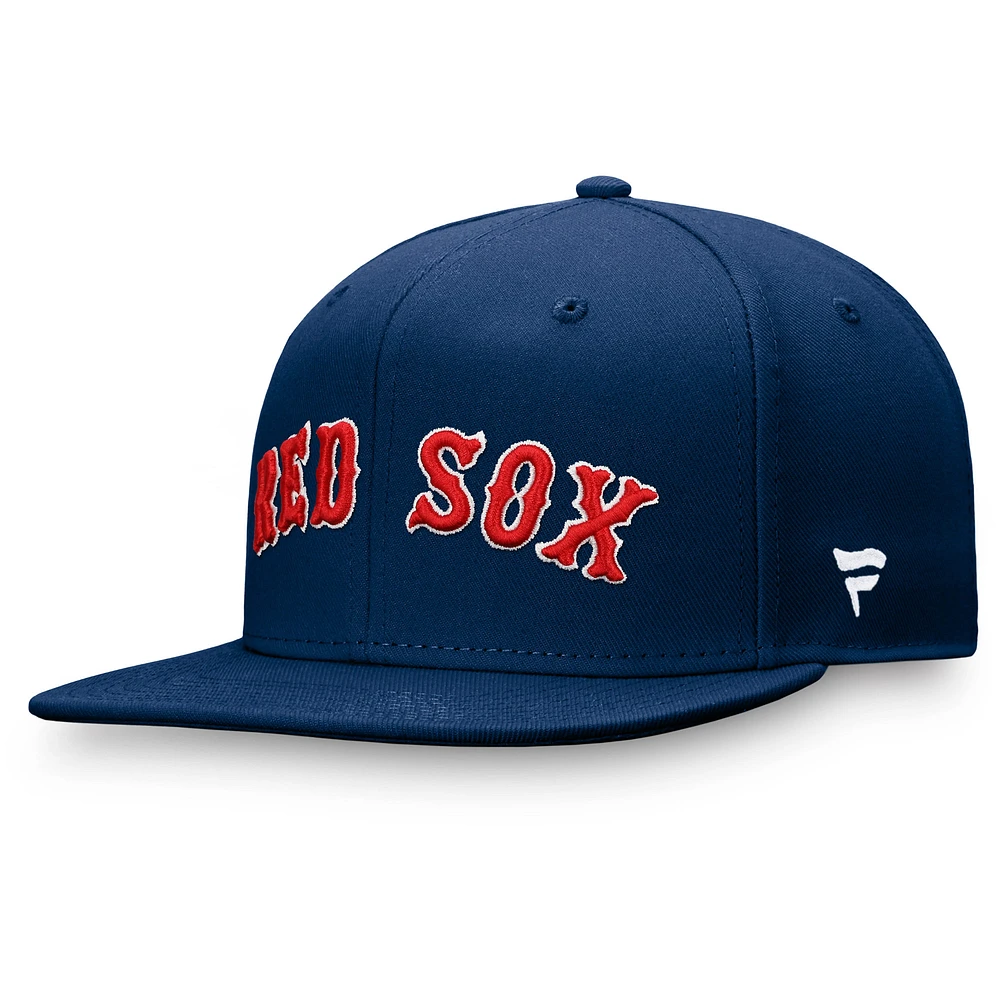 Men's Fanatics Navy Boston Red Sox Team Core Fitted Hat