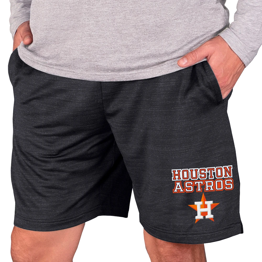 Men's Concepts Sport Charcoal Houston Astros Bullseye Knit Jam Shorts