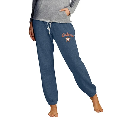 Women's Concepts Sport Navy Houston Astros Mainstream Knit Jogger Pants