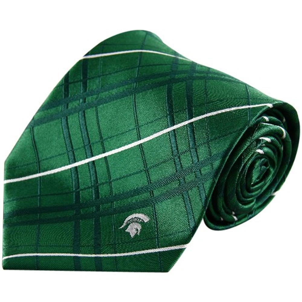 Michigan State Spartans Green Oxford Woven Tie