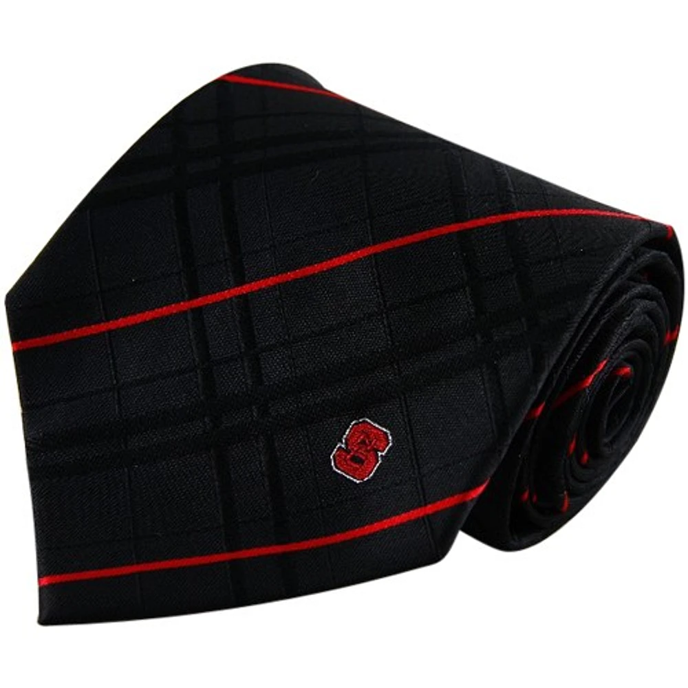 North Carolina State Wolfpack Black Oxford Woven Tie