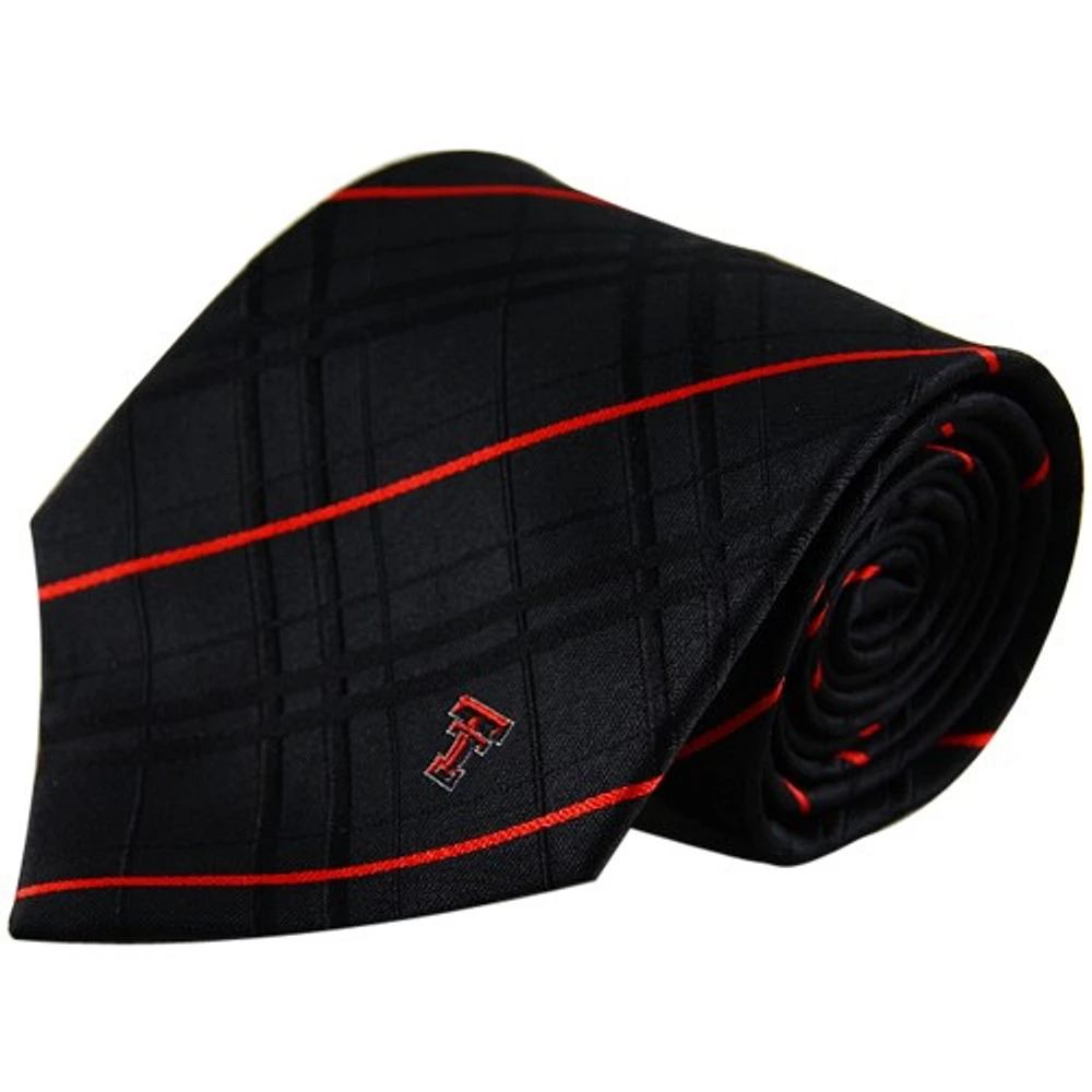 Texas Tech Red Raiders Black Oxford Woven Tie