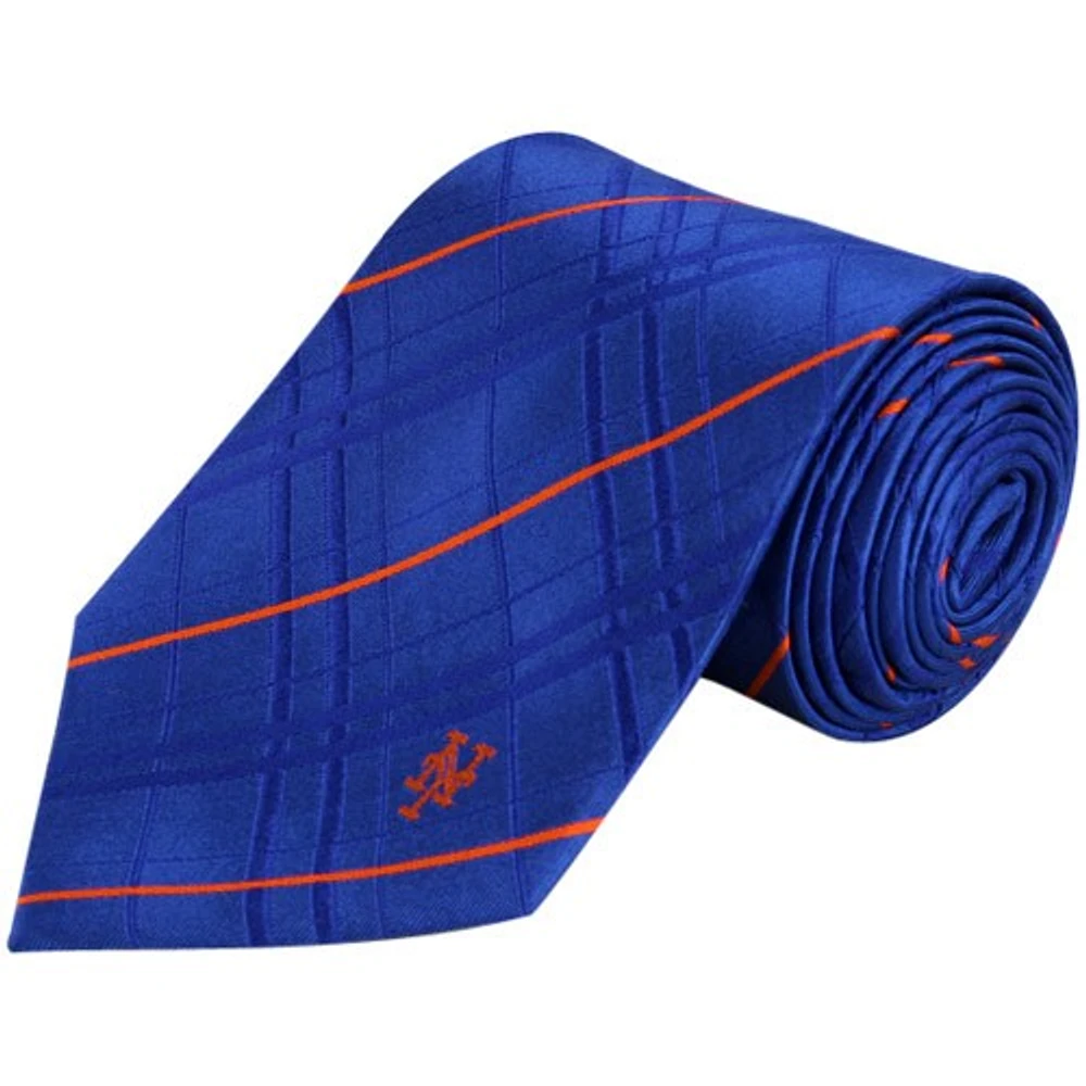 Royal New York Mets Oxford Woven Tie