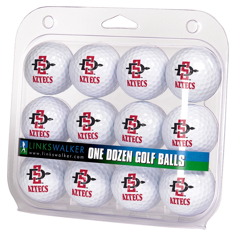 San Diego State Aztecs 12-Pack Golf Ball Set