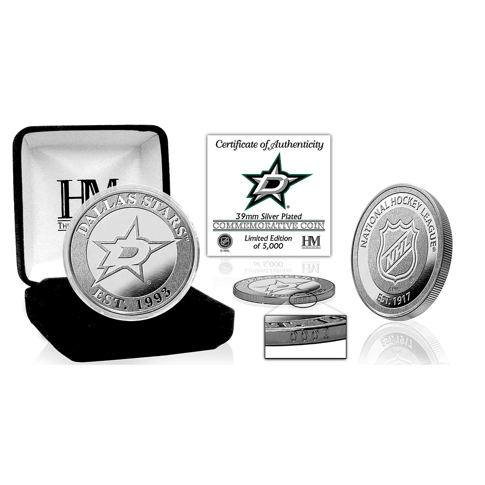 Highland Mint Dallas Stars Silver Mint Coin
