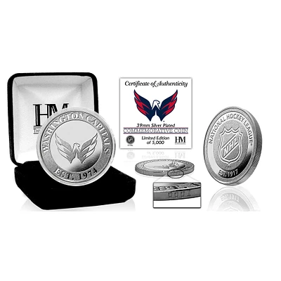Highland Mint Washington Capitals Silver Mint Coin