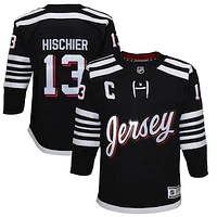 Youth Nico Hischier Black New Jersey Devils 2021/22 Alternate Premier Player