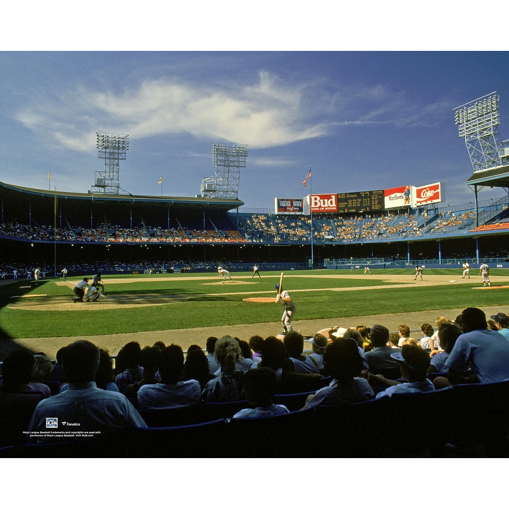 Detroit Tigers Unsigned Old Tiger Stadium General View Photograph