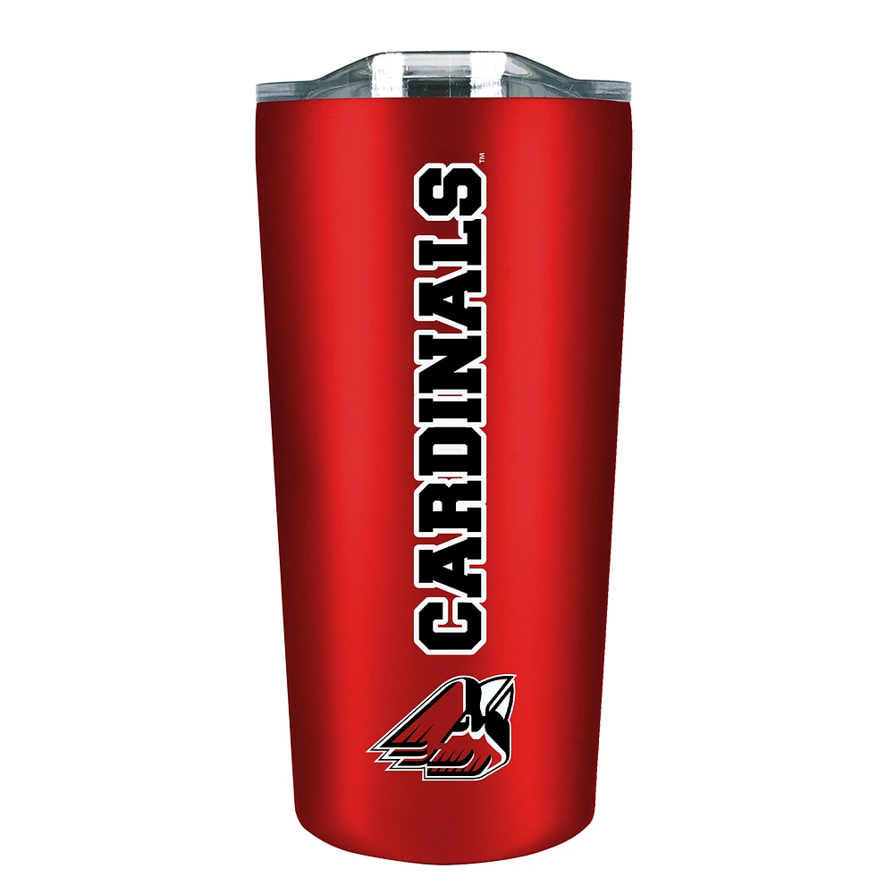 Ball State Cardinals 18oz. Stainless Steel Soft Touch Tumbler