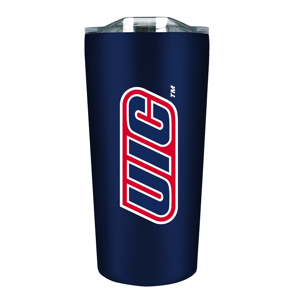 UIC Flames 18oz. Stainless Steel Soft Touch Tumbler