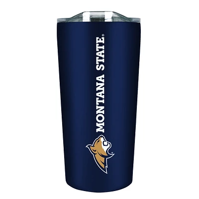 Montana State Bobcats 18oz. Stainless Steel Soft Touch Tumbler
