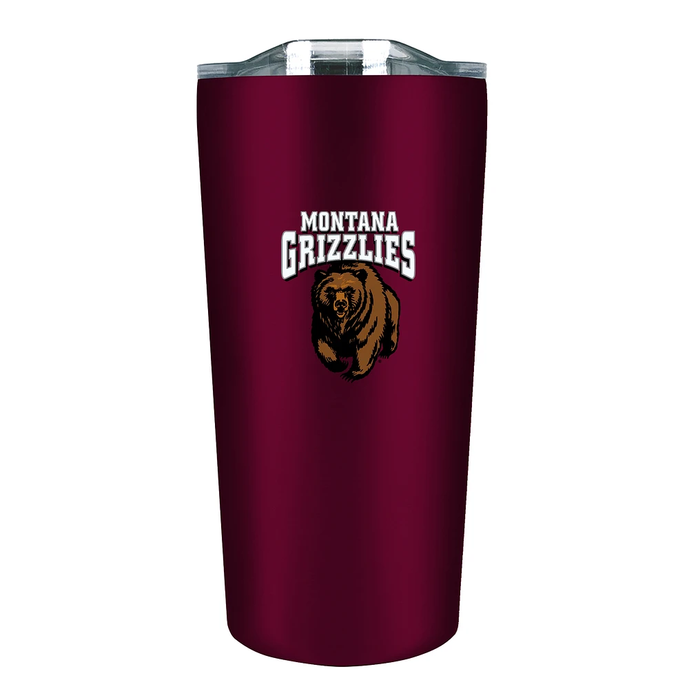 Montana Grizzlies 18oz. Stainless Steel Soft Touch Tumbler