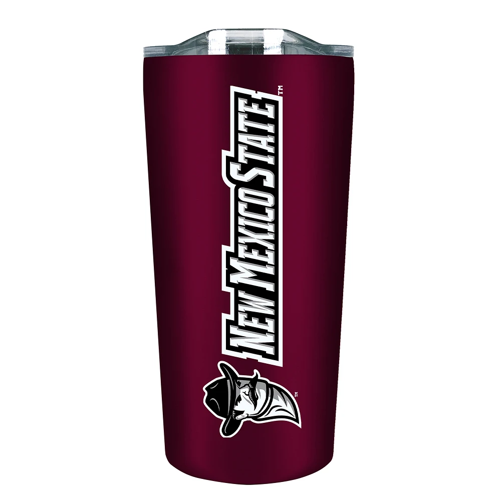 New Mexico State Aggies 18oz. Stainless Steel Soft Touch Tumbler