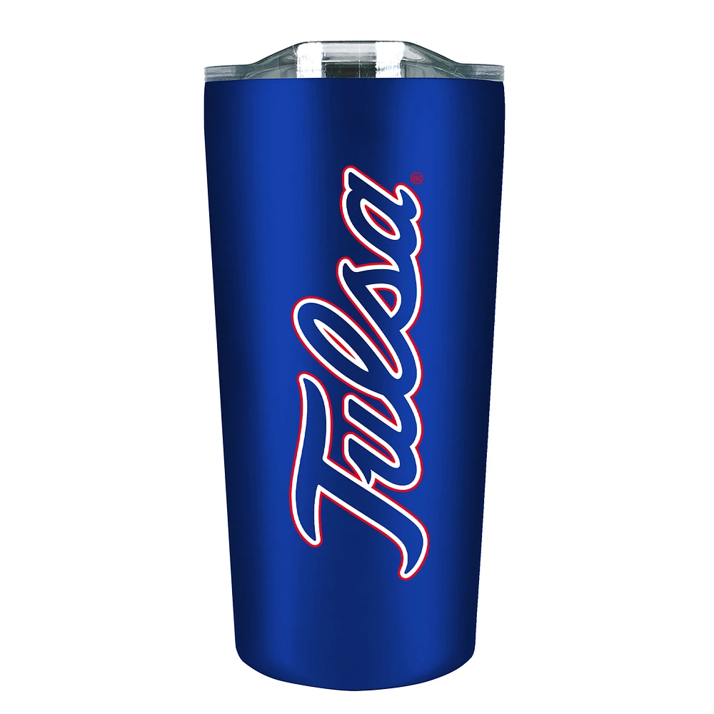 Tulsa Golden Hurricane 18oz. Stainless Steel Soft Touch Tumbler