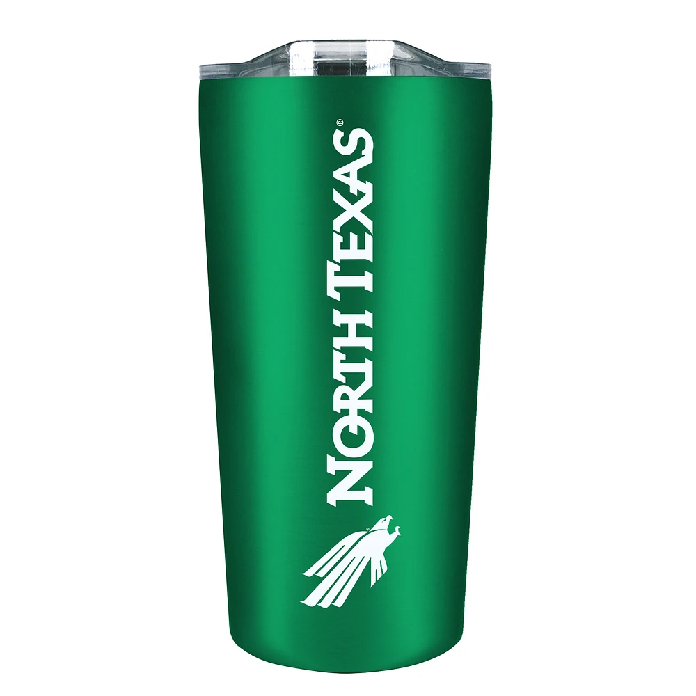 North Texas Mean Green 18oz. Stainless Steel Soft Touch Tumbler