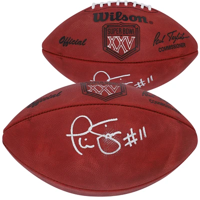 Phil Simms New York Giants Autographed Wilson Super Bowl XXV Pro Football