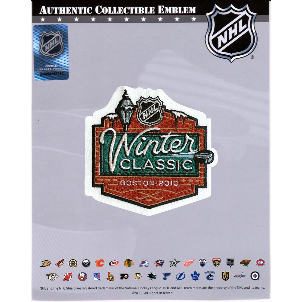 Boston Bruins vs. Philadelphia Flyers 2010 NHL Winter Classic National Emblem Jersey Patch